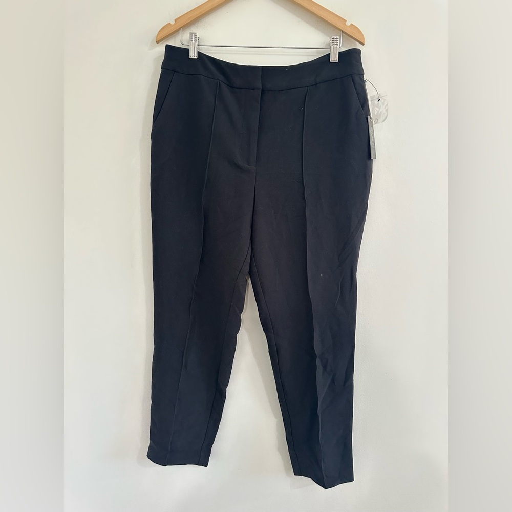Nwt VINCE CAMUTO Pintucked Crepe Ankle Pants Sz 14 #K2